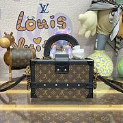 Louis Vuitton LV Petite Malle Capitale Monogram Canvas Bag Size 20 x 12.5 x 6 cm - 2