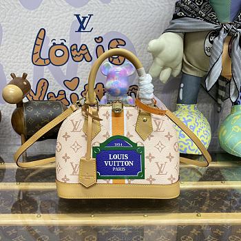 Louis Vuitton LV Alma BB Handbag M23502 Size 23.5 x 17.5 x 11.5 cm