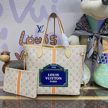Louis Vuitton LV Neverfull Handbag M23501 Size 31 x 28 x 14 cm
