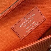 Louis Vuitton LV Montsouris Messenger Bag M23097 Orange Size 34 x 19 x 11 cm - 3