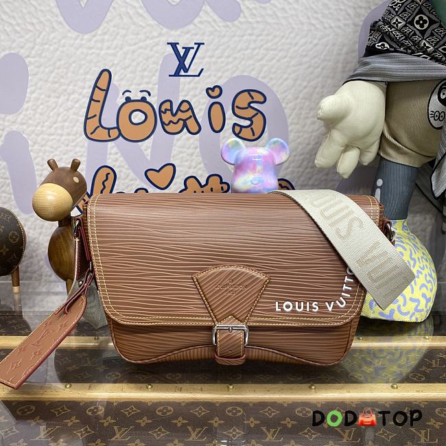 Louis Vuitton LV Montsouris Messenger Bag M23097 Brown Size 34 x 19 x 11 cm - 1