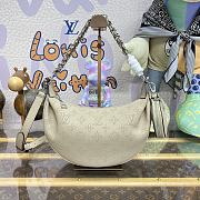 Louis Vuitton LV Baia PM Mahina Leather M22820 Light Coffee Size 26 x 17 x 7.5 cm - 1