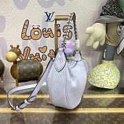 Louis Vuitton LV Baia PM Mahina Leather M22959 Purple Size 26 x 17 x 7.5 cm - 2