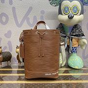 Louis Vuitton LV Maxi Noé Sling Bucket Bag M23117 Brown Size 34 x 48 x 18 cm - 1