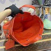Louis Vuitton LV Maxi Noé Sling Bucket Bag M23117 Orange Size 34 x 48 x 18 cm - 6