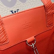 Louis Vuitton LV Maxi Noé Sling Bucket Bag M23117 Orange Size 34 x 48 x 18 cm - 5