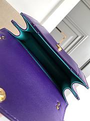 BVL Serpenti Forever Crossbody Bag Purple Size 20 x 14 x 8.5 cm - 4