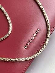 BVL Serpenti Forever Red Bag Size 25 x 17 x 8 cm - 6