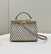 Fendi Iconic Peekaboo Small Handbag Size 24 x 10.5 x 18.5 cm - 1