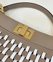 Fendi Iconic Peekaboo Small Handbag Size 24 x 10.5 x 18.5 cm - 2