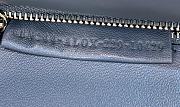 Fendi Iconic Peekaboo Small Handbag Blue Size 24 x 10.5 x 18.5 cm - 4