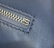 Fendi Iconic Peekaboo Small Handbag Blue Size 24 x 10.5 x 18.5 cm - 3
