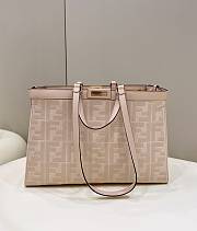 Fendi Peekaboo Tote Bag Pink Size 41 × 11 × 27 cm - 1
