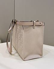 Fendi Peekaboo Tote Bag Pink Size 41 × 11 × 27 cm - 4