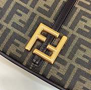 Fendi C’mon Nano Fabric Brown Size 25 x 7 x 20 cm  - 5