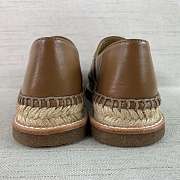 Chanel Leather Espadrilles Brown - 6