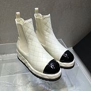 Chanel Boots White 01 - 1