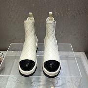 Chanel Boots White 01 - 4