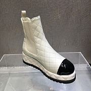 Chanel Boots White 01 - 2