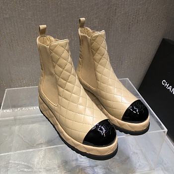 Chanel Boots Brown 01