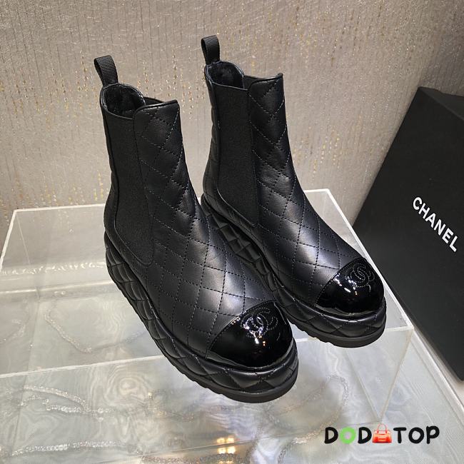 Chanel Boots Black 01 - 1