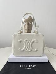 Celine Box Bag White Size 20 x 15 x 13 cm - 1