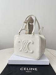 Celine Box Bag White Size 20 x 15 x 13 cm - 3