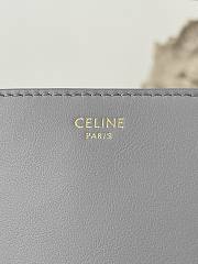 Celine Tabou Mini Gray Size 12 × 16 × 5 cm - 5