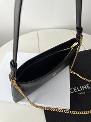 Celine Medium Wiltern Bag In Smooth Calfskin Black Size 31 × 15 × 2 cm - 5