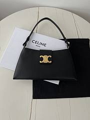 Celine Medium Wiltern Bag In Smooth Calfskin Black Size 31 × 15 × 2 cm - 2