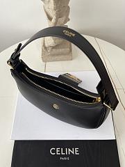 Celine Ava Triomphe Black Bag Size 23 × 13.5 × 6 cm - 4