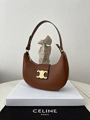 Celine Ava Triomphe Brown Bag Size 23 × 13.5 × 6 cm - 2