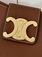 Celine Ava Triomphe Brown Bag Size 23 × 13.5 × 6 cm - 4
