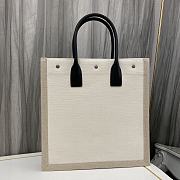 Ysl Vertical Tote Bag Size 38 × 39 × 17 cm - 2