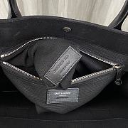 Ysl Vertical Tote Bag Black Size 38 × 39 × 17 cm - 5