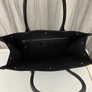 Ysl Vertical Tote Bag Black Size 38 × 39 × 17 cm - 4