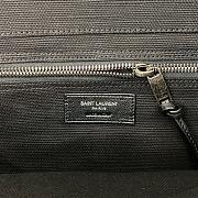 Ysl Vertical Tote Bag Black Size 38 × 39 × 17 cm - 3