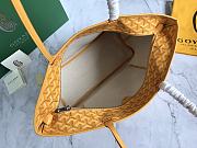 Goyard With Zipper Yellow Bag Size 35 x 27 x 14 cm - 4
