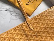 Goyard With Zipper Yellow Bag Size 35 x 27 x 14 cm - 2