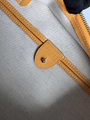 Goyard With Zipper Yellow Bag Size 35 x 27 x 14 cm - 3