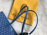 Goyard With Zipper Blue Bag Size 35 x 27 x 14 cm - 3