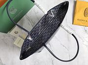Goyard With Zipper Black Bag Size 35 x 27 x 14 cm - 4