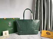Goyard With Zipper Green Bag Size 35 x 27 x 14 cm - 1