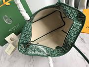 Goyard With Zipper Green Bag Size 35 x 27 x 14 cm - 4