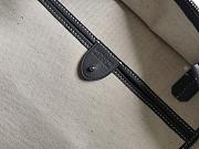 Goyard With Zipper Grey Bag Size 35 x 27 x 14 cm - 3
