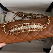 Chanel Flap Handle Bag Brown Size 18 × 7 × 12 cm - 6