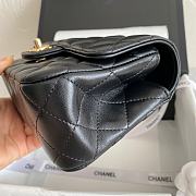 Chanel Flap Handle Bag Black Size 18 × 7 × 12 cm - 6
