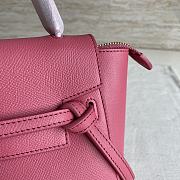 Celine Belt Pico Mini Bag Pink Size 16 x 21 x 8 cm - 4