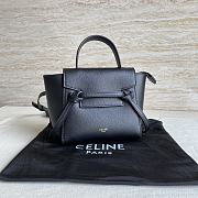 Celine Belt Pico Mini Bag Black Size 16 x 21 x 8 cm - 1