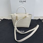 Celine Belt Pico Mini Bag White Size 16 x 21 x 8 cm - 2